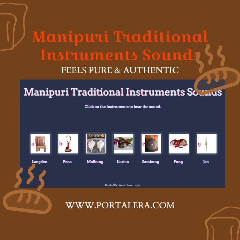 poster of Manipuri Traditional Instruments